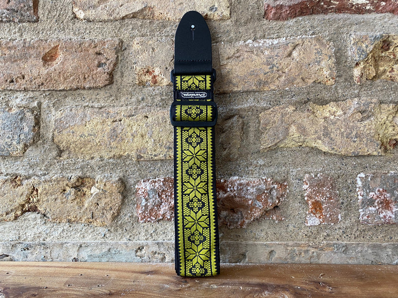 Dunlop Jacquard Guitar Strap Fillmore Yellow