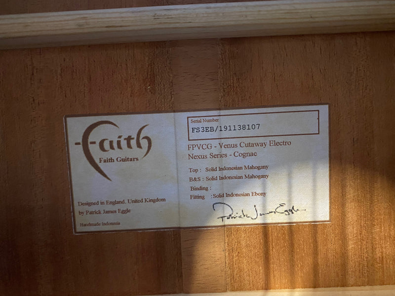 Faith FPVCG Nexus Venus Cognac