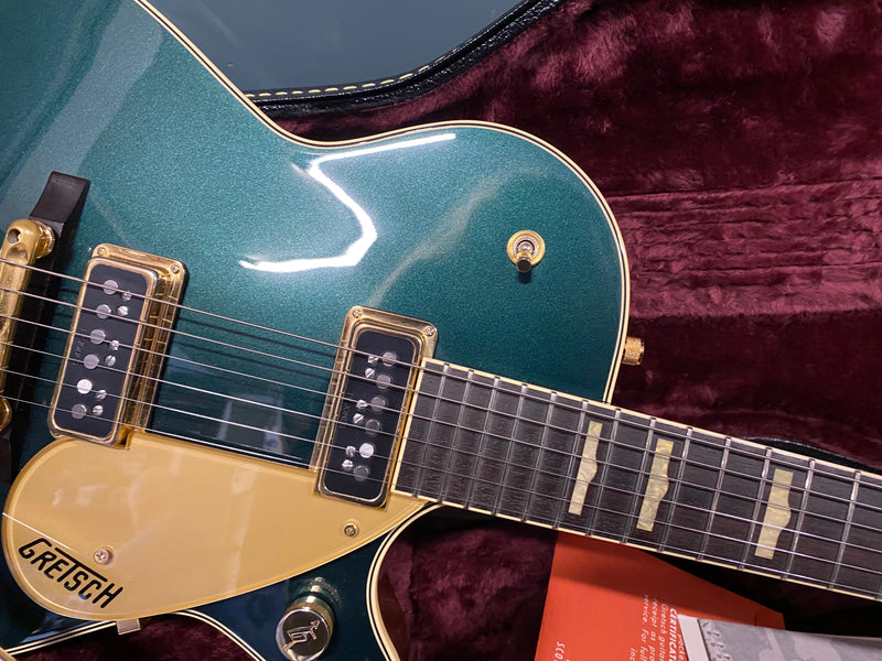 Gretsch G6128T57 Vintage Select '57 Duo Jet Cadillac Green 2017