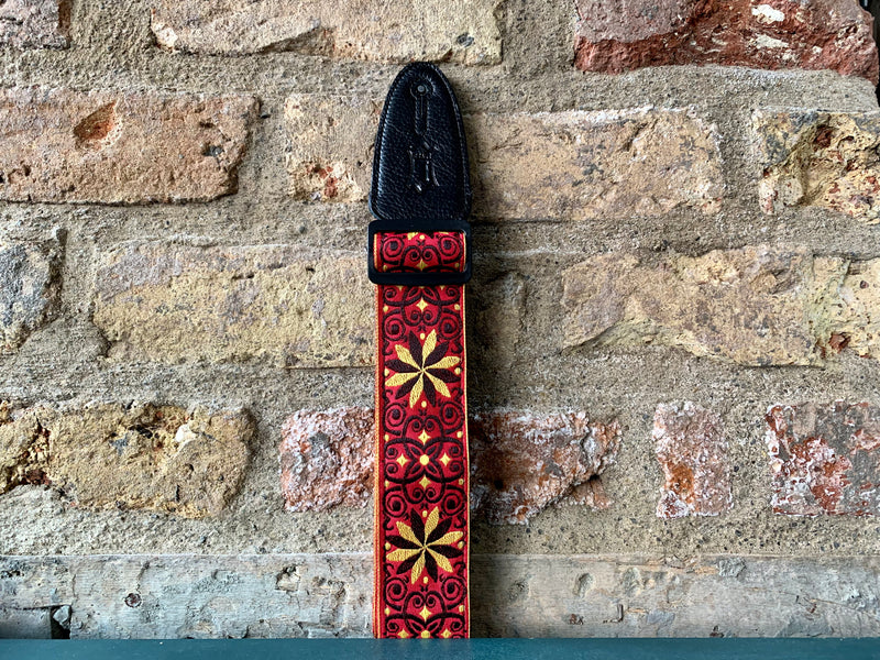 Levy's Jacquard Weave '60s Hootenanny Floral Red/Yellow