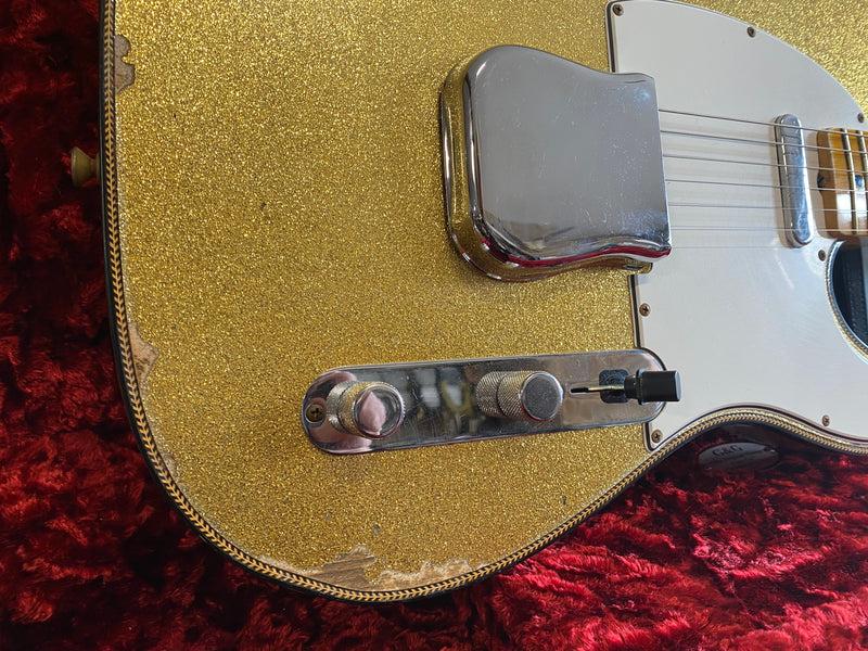 Fender Custom Shop '63 Telecaster Custom Relic Gold Sparkle Limited Edition NAMM 2020