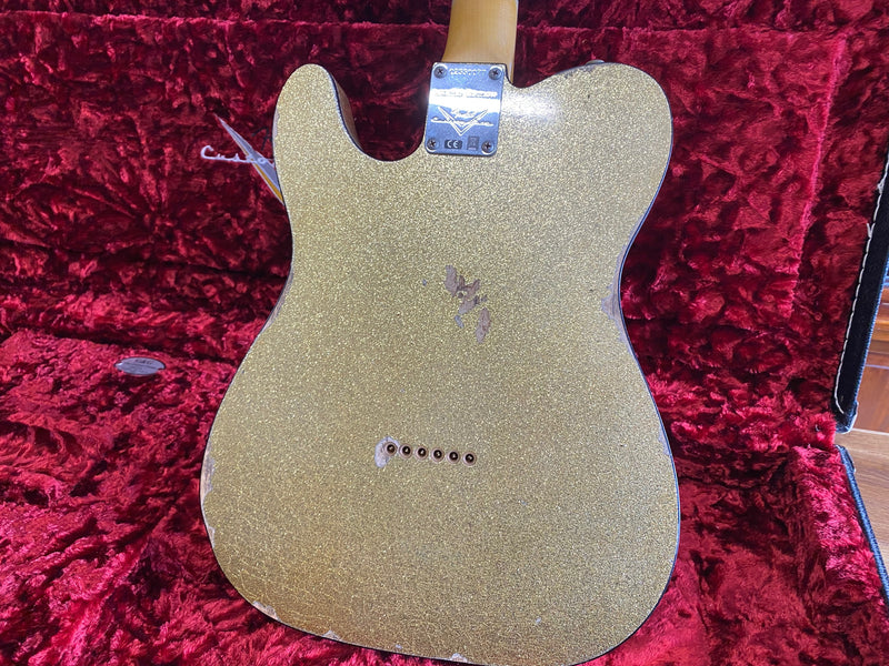 Fender Custom Shop '63 Telecaster Custom Relic Gold Sparkle Limited Edition NAMM 2020