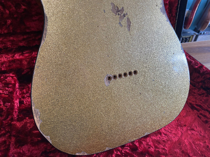 Fender Custom Shop '63 Telecaster Custom Relic Gold Sparkle Limited Edition NAMM 2020
