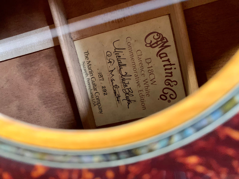 Martin D-18 Clarence White Commemorative Edition 2000