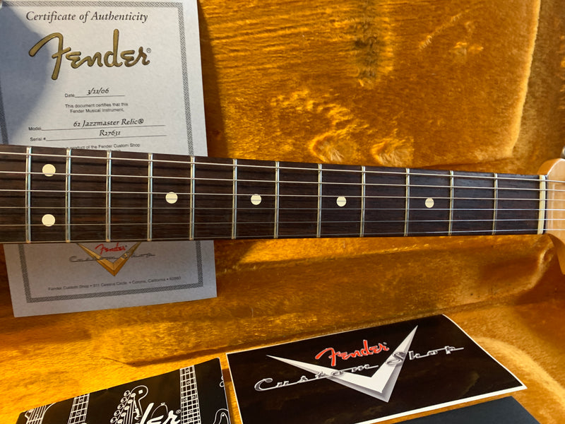 Fender Custom Shop '62 Jazzmaster Lake Placid Blue Relic 2006