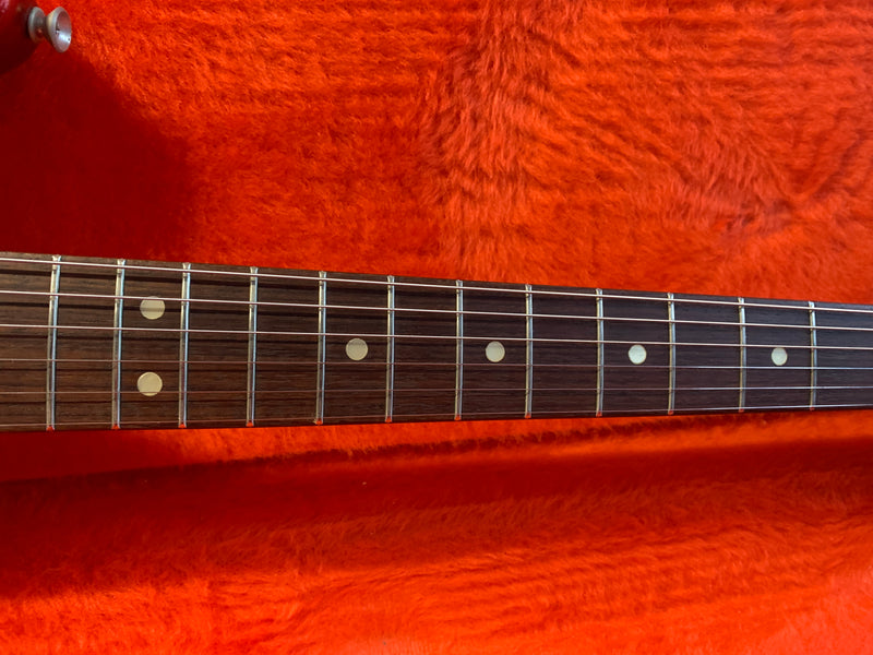Fender Mustang Competition Stripe Red 1972