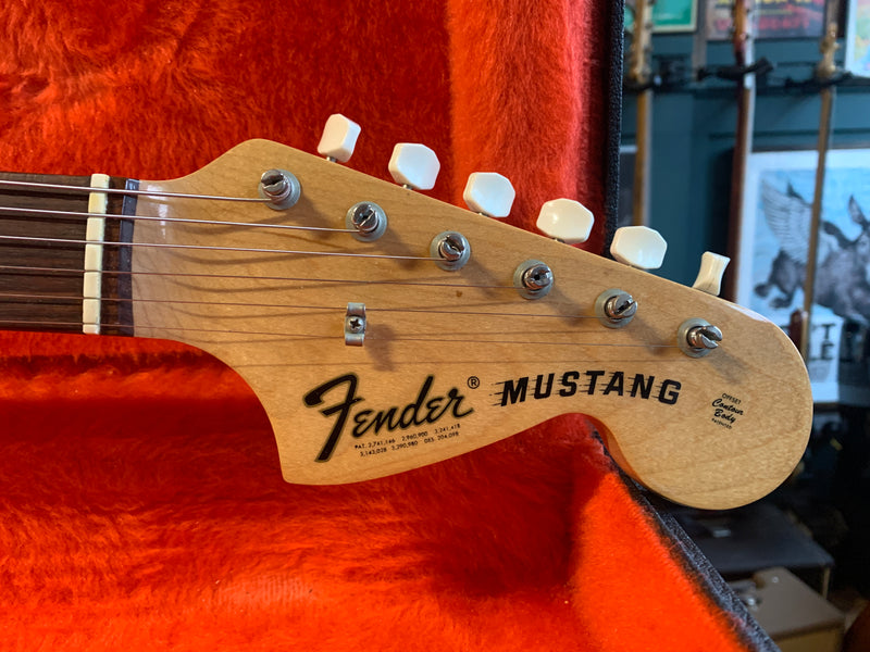 Fender Mustang Competition Stripe Red 1972