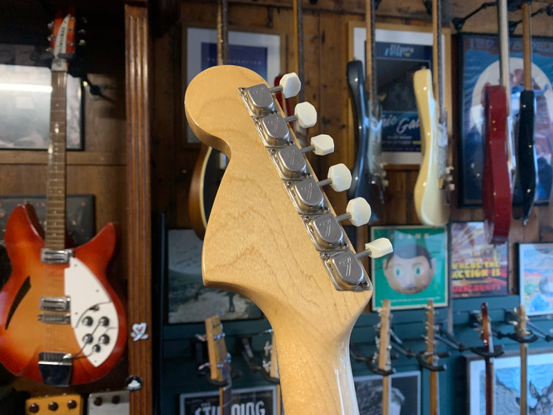 Fender Mustang Competition Stripe Red 1972