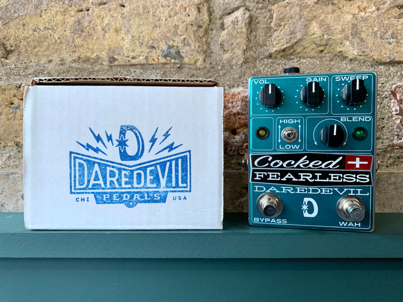 Daredevil Pedals Cocked & Fearless Distortion/Wah