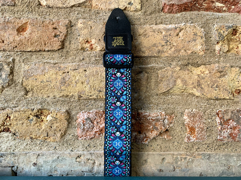 Ernie Ball Indigo Orchid Jacquard Strap