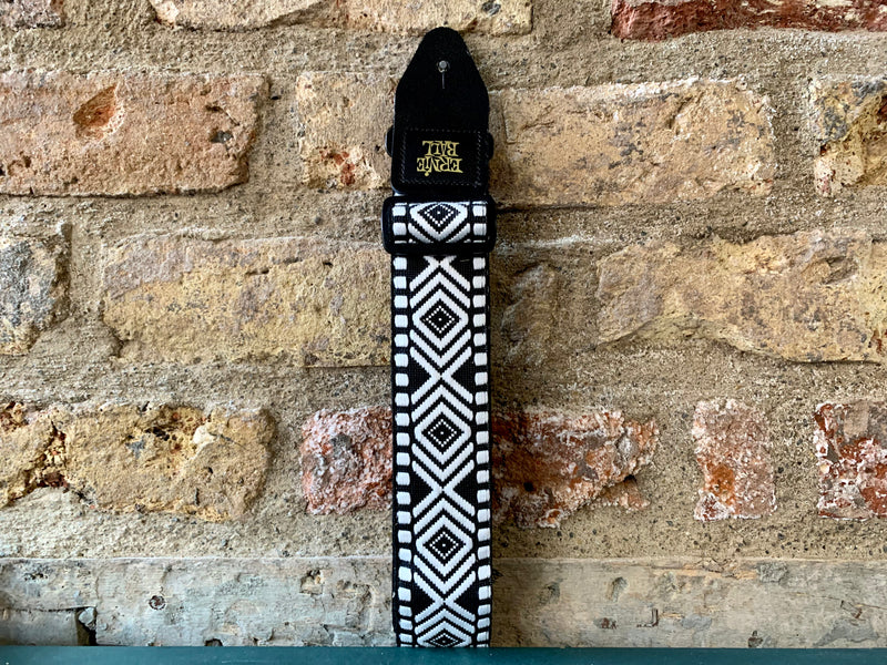 Ernie Ball White Savannah Jacquard Strap