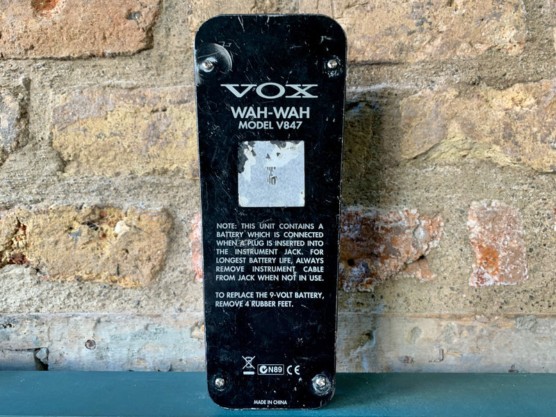 Vox V847 Wah-Wah