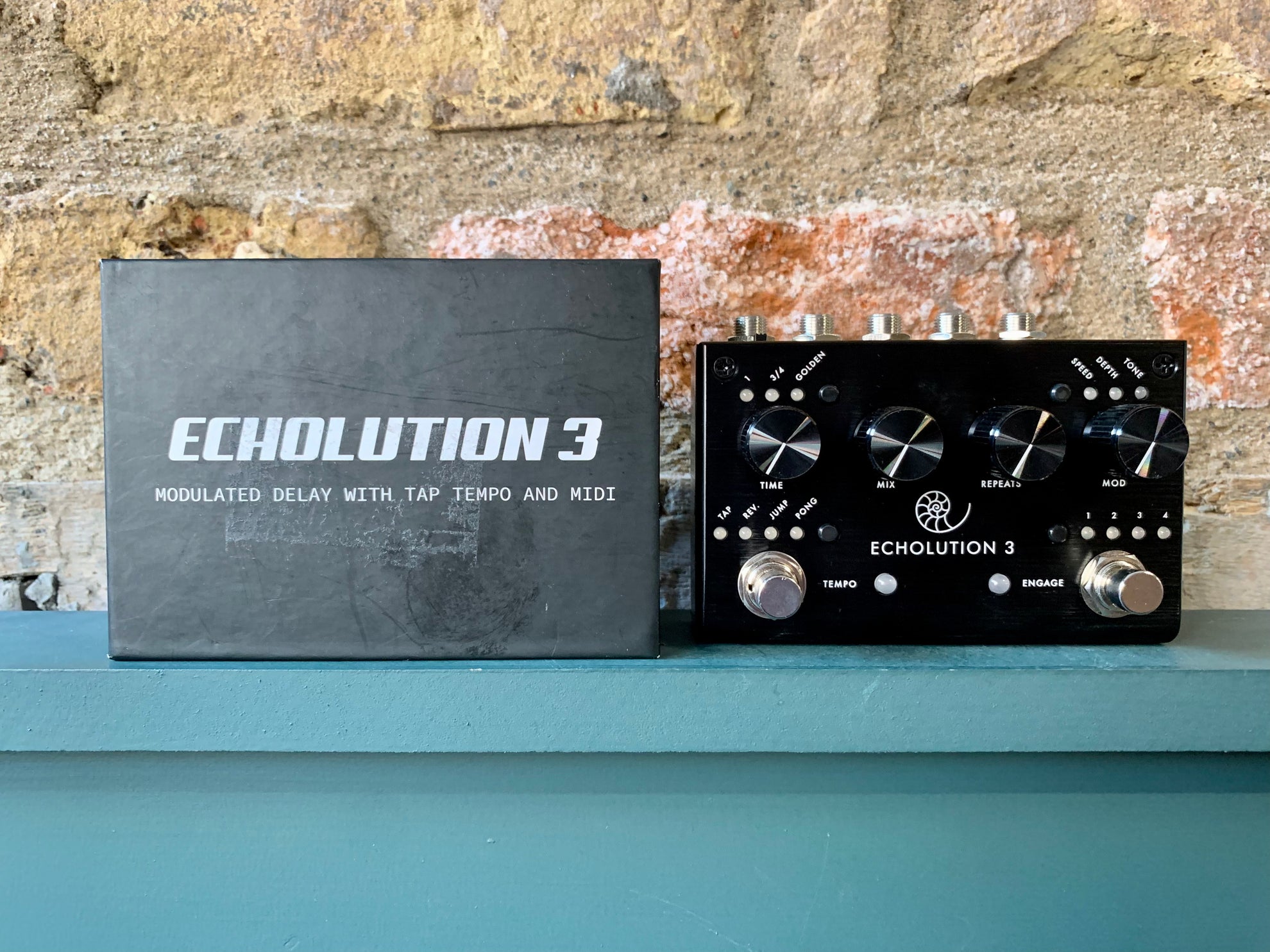 Pigtronix Echolution 3 Modulated Delay   Some Neck Guitars