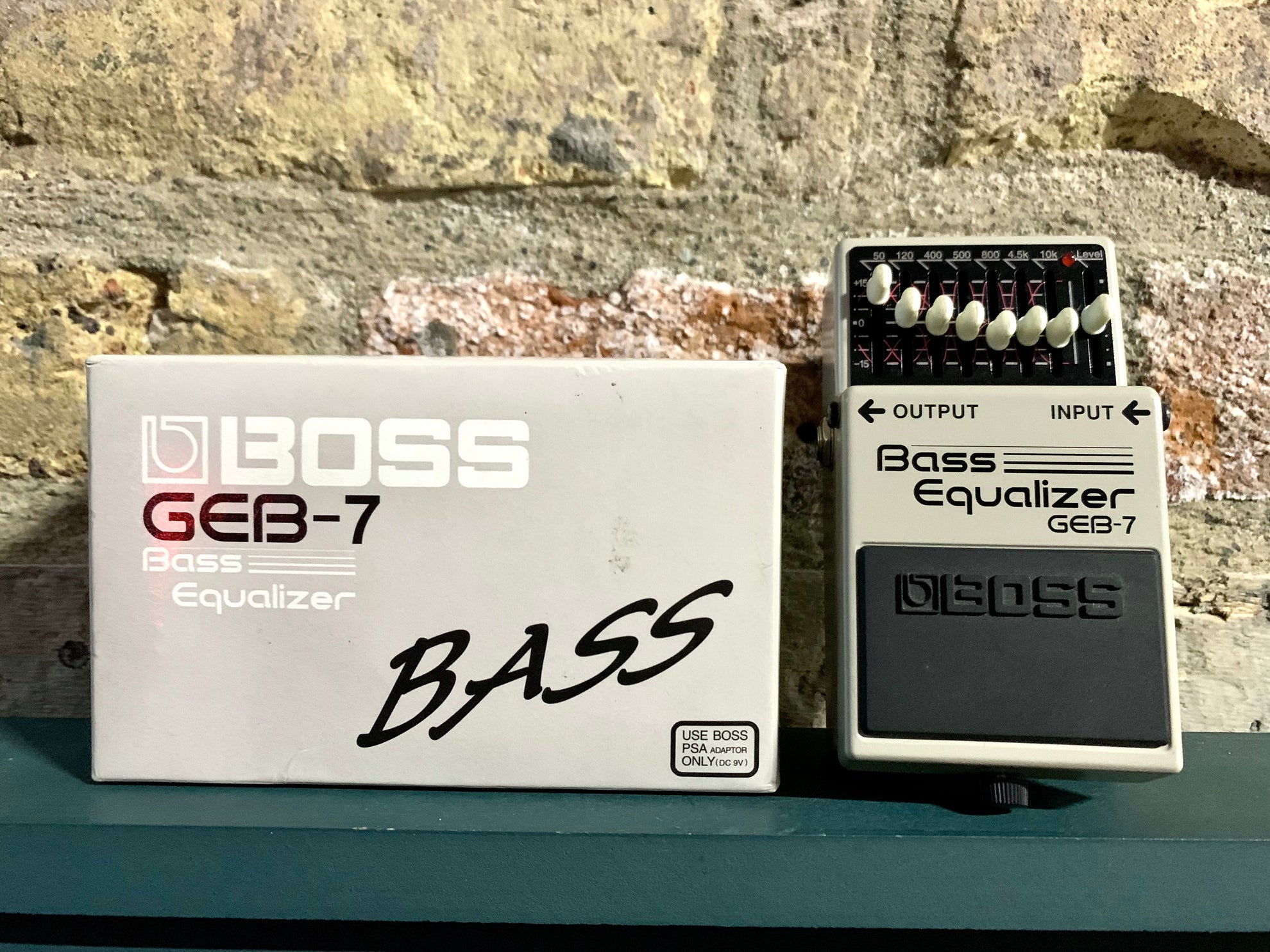 Boss GEB-7 Bass Equalizer - Some Neck Guitars Boss GEB-7 Bass Equalizer - Some Neck Guitars