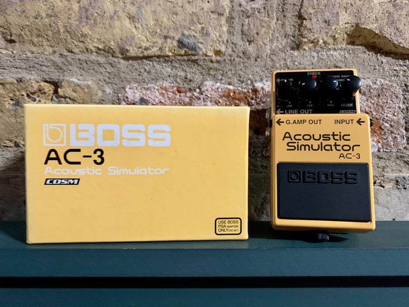 Boss AC-3 Acoustic Simulator - Some Neck Guitars