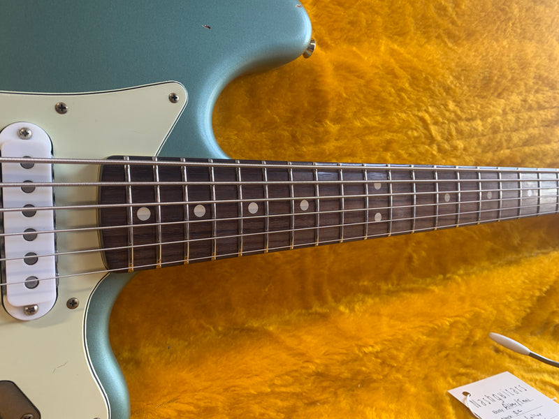 Nash Guitars B-6 Bass VI Teal Green Metallic