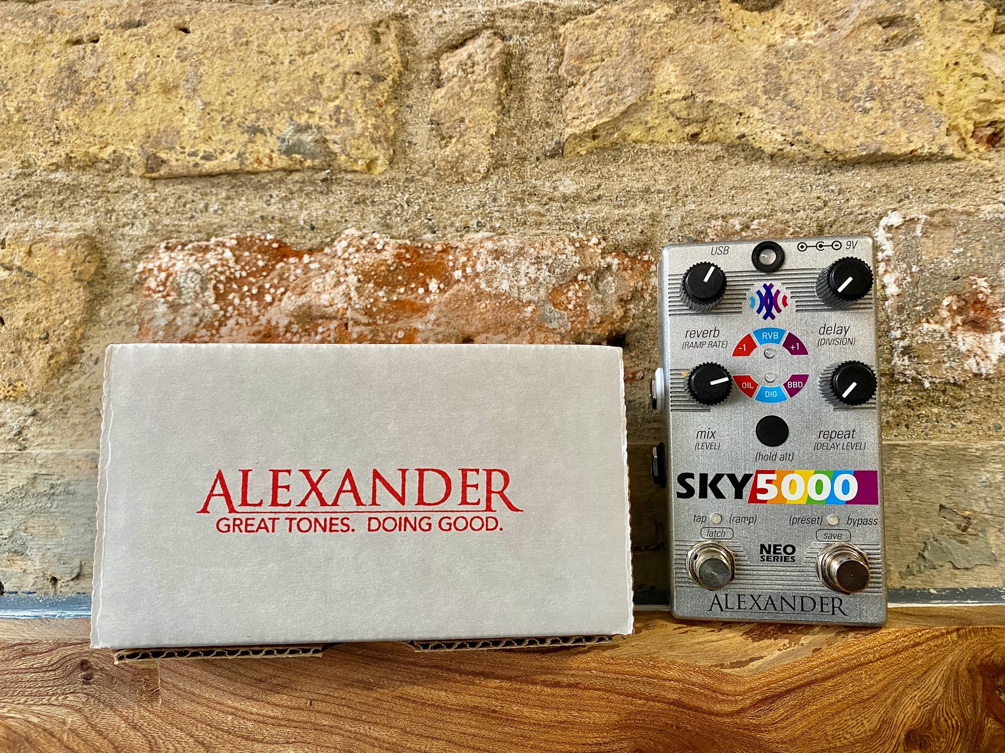 alexander pedals radical delay Alexander Pedals Sky 5000 Delay Reverb