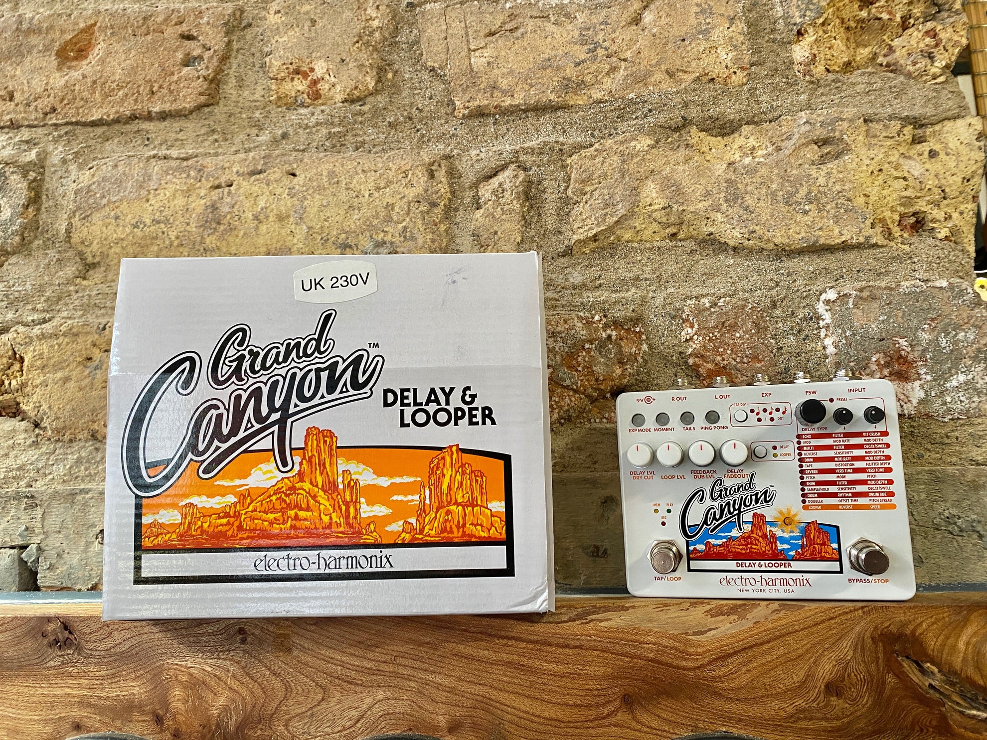 grand canyon pedal Electro Harmonix Grand Canyon Delay & Looper