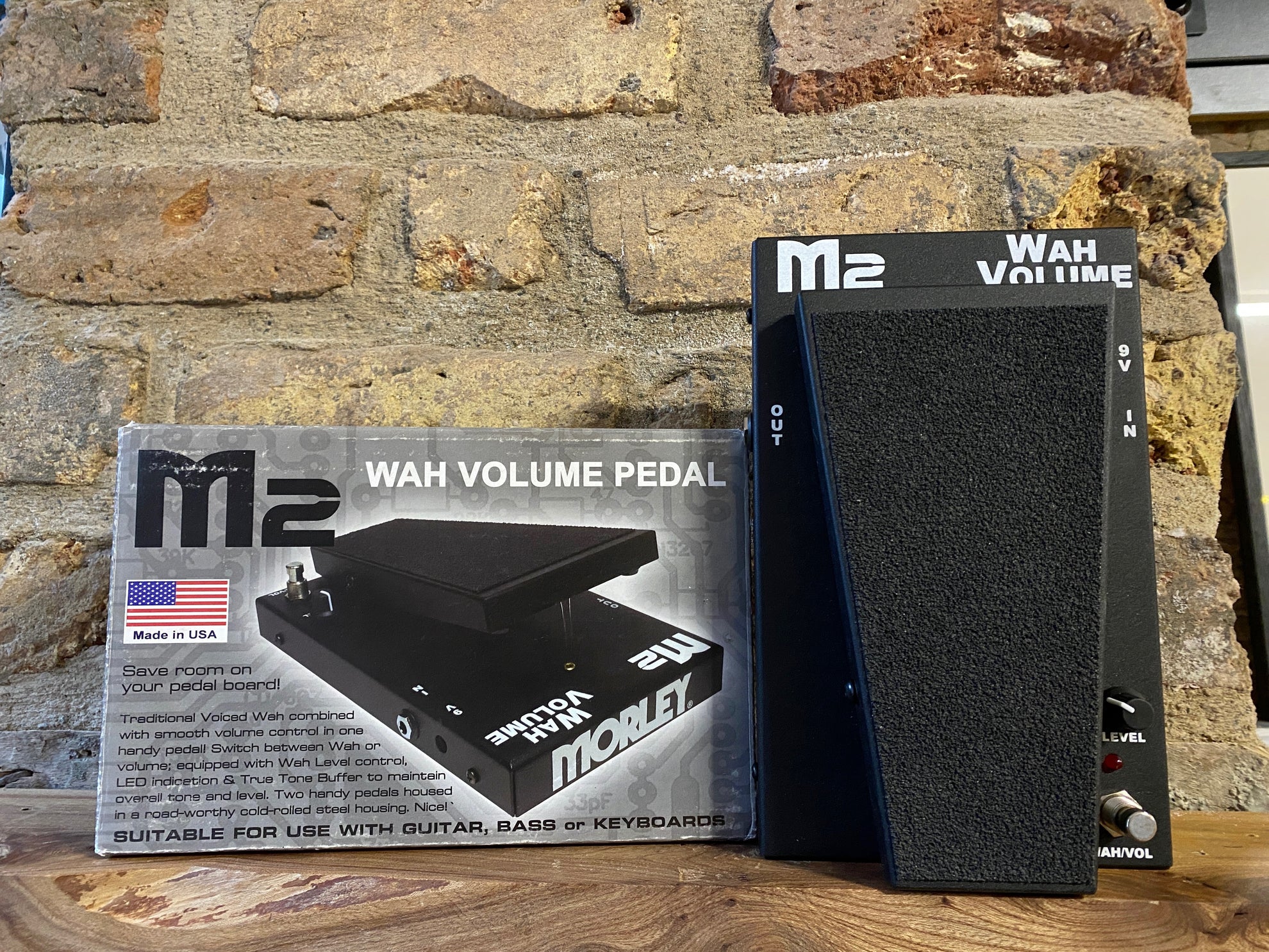 morley m2 passive volume pedal Morley M2 Wah Volume