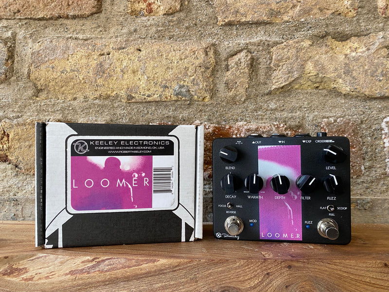 Keeley Electronics Loomer Fuzz/Reverb - Some Neck Guitars Keeley Electronics Loomer Fuzz/Reverb - Some Neck Guitars