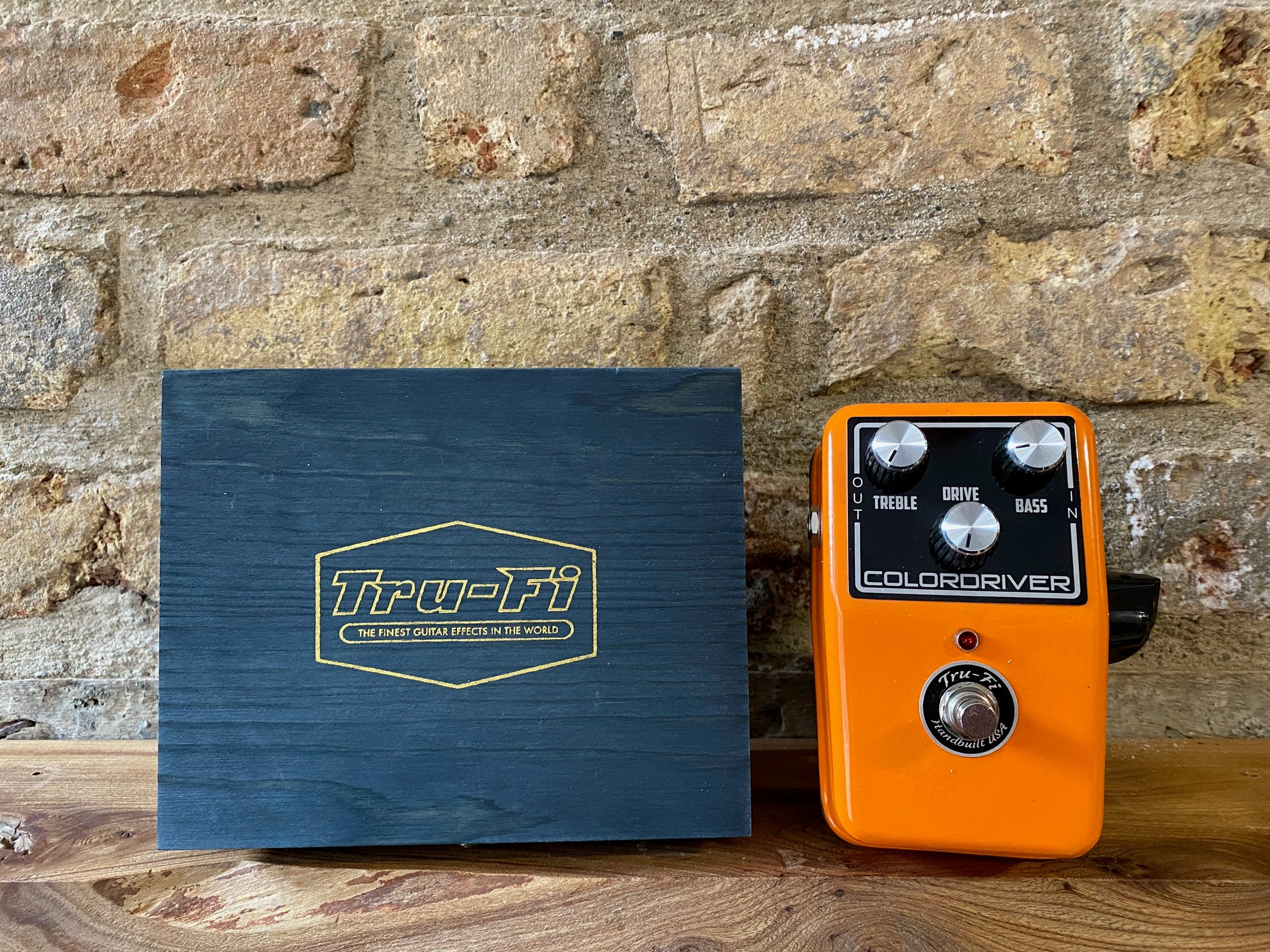Tru-Fi Colordriver in 9 Volts as seen on That Pedal Show and