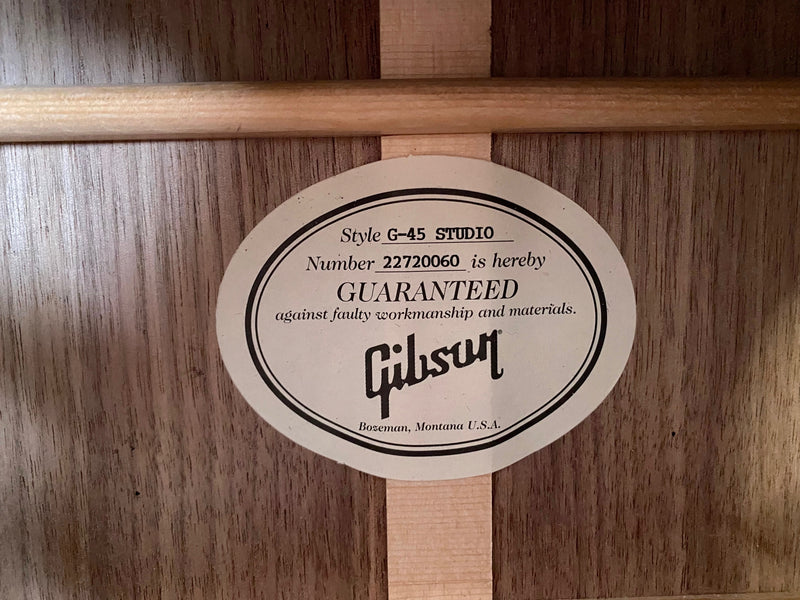 Gibson G-45 Studio 2020