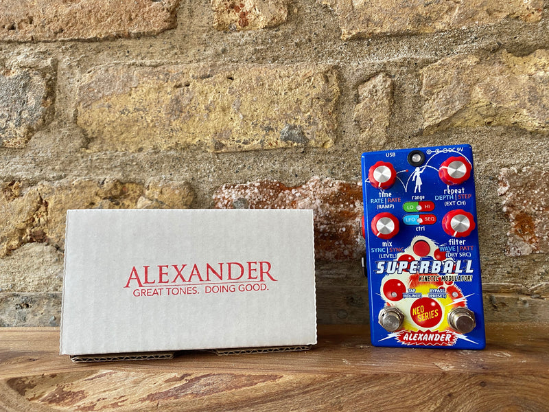 Alexander Pedals Superball Kinetic Modulator