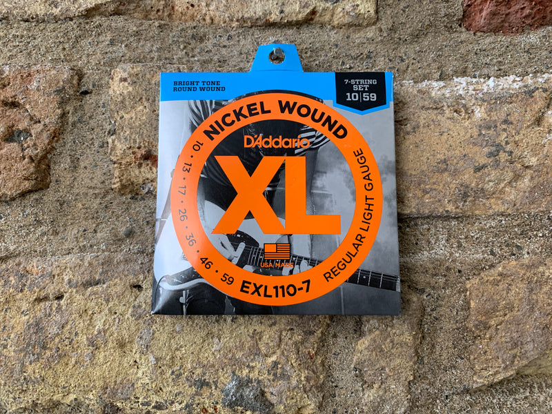 D'Addario XL EXL110-7 10-59 7-String