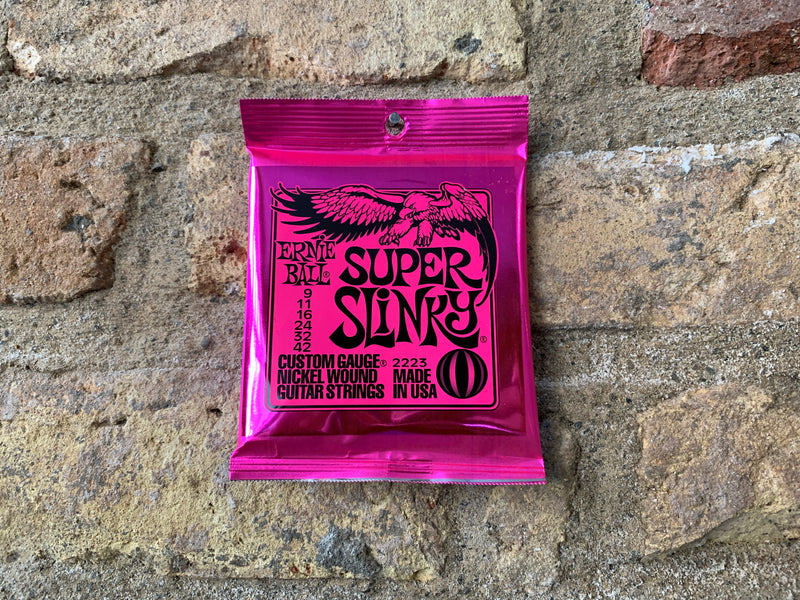 Ernie Ball Super Slinky 9-42's