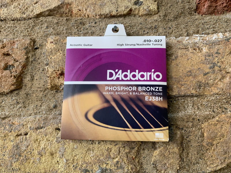 D'Addario EJ38H Nashville Tuning Acoustic 10's