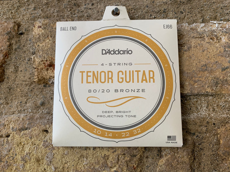 D'Addario 4-String Tenor Guitar 80/20 Bronze 10-32's