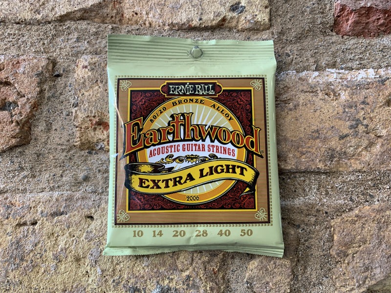 Ernie Ball Earthwood Extra Light 10's 80/20 Bronze