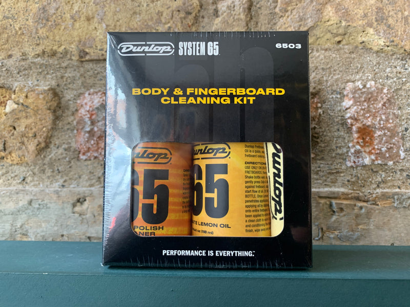 Dunlop System 65 Guitar Care Body & Fingerboard Cleaning Kit