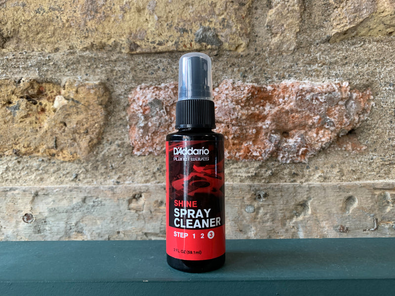D'Addario Shine Spray Cleaner 2oz