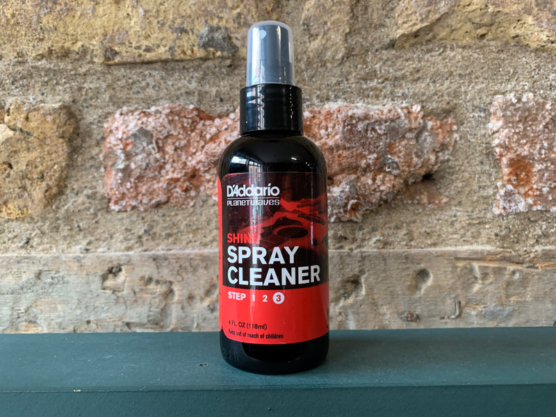 D'Addario Shine Spray Cleaner 4oz