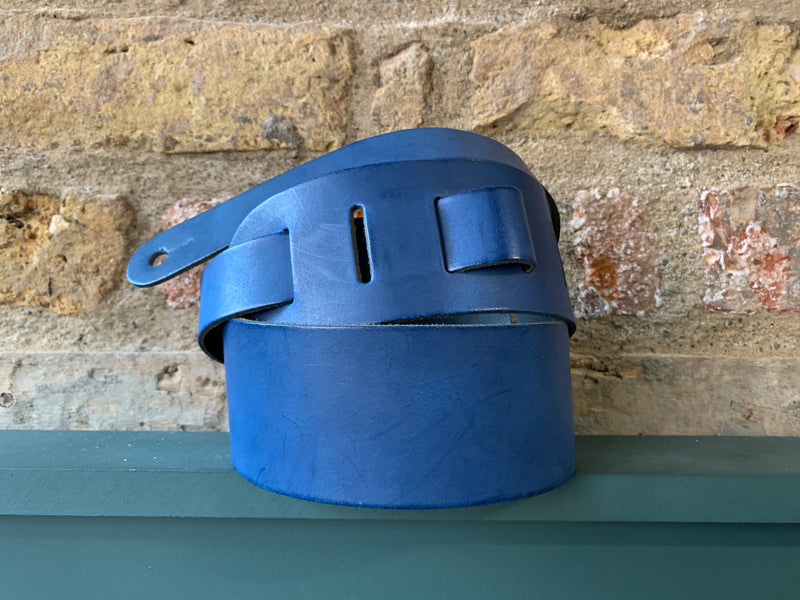 Liam's Leather Straps Blue Strap