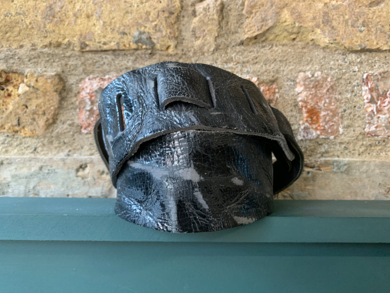 Liam's Leather Straps Distressed Black Strap