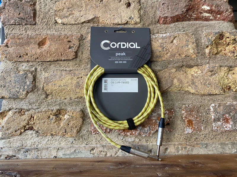 Cordial Peak 3M Tweed Cable