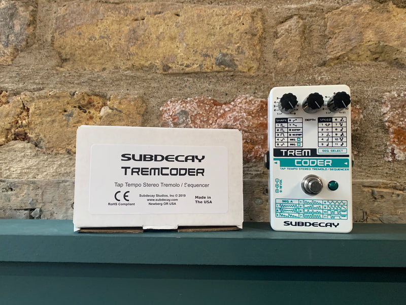 Subdecay TremCoder Tremolo / Sequencer