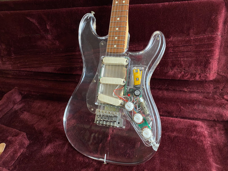 George Fedden Acrylic Strat (Light Up!)