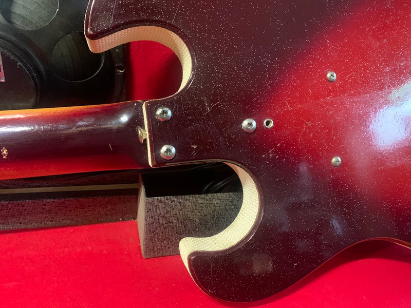 Silvertone 1457 w/ Amp Case 1966