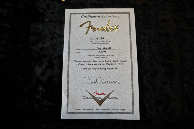 Fender Custom Shop Masterbuilt Todd Krause '59 Stratocaster Desert Sand 2008