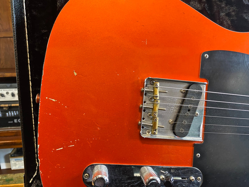 Fender Custom Shop '50's Double Bound Telecaster Candy Tangerine Relic 2011