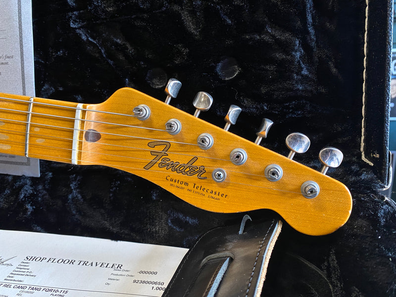 Fender Custom Shop '50's Double Bound Telecaster Candy Tangerine Relic 2011