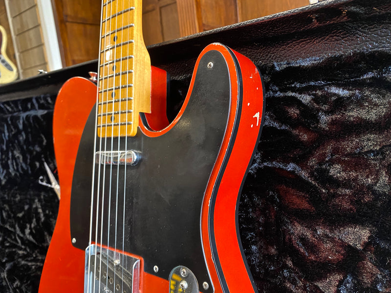 Fender Custom Shop '50's Double Bound Telecaster Candy Tangerine Relic 2011
