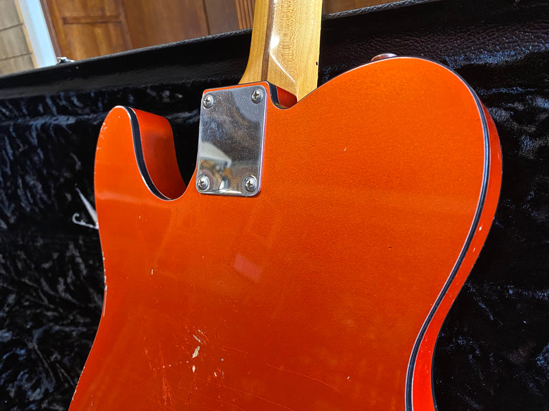 Fender Custom Shop '50's Double Bound Telecaster Candy Tangerine Relic 2011