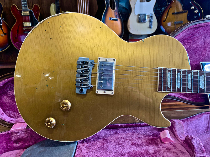 Gibson Custom Shop Joe Perry Signature "Gold Rush" Les Paul Axcess (Aged) #3 2019