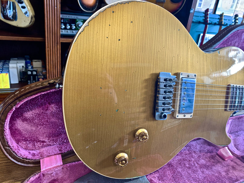 Gibson Custom Shop Joe Perry Signature "Gold Rush" Les Paul Axcess (Aged) #3 2019