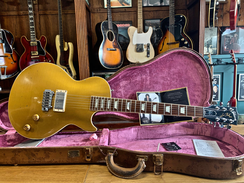 Gibson Custom Shop Joe Perry Signature "Gold Rush" Les Paul Axcess (Aged) #3 2019