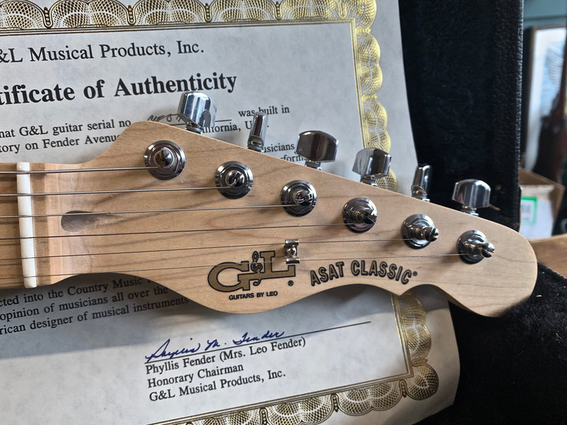 G&L ASAT Classic S Semi Hollow 2014